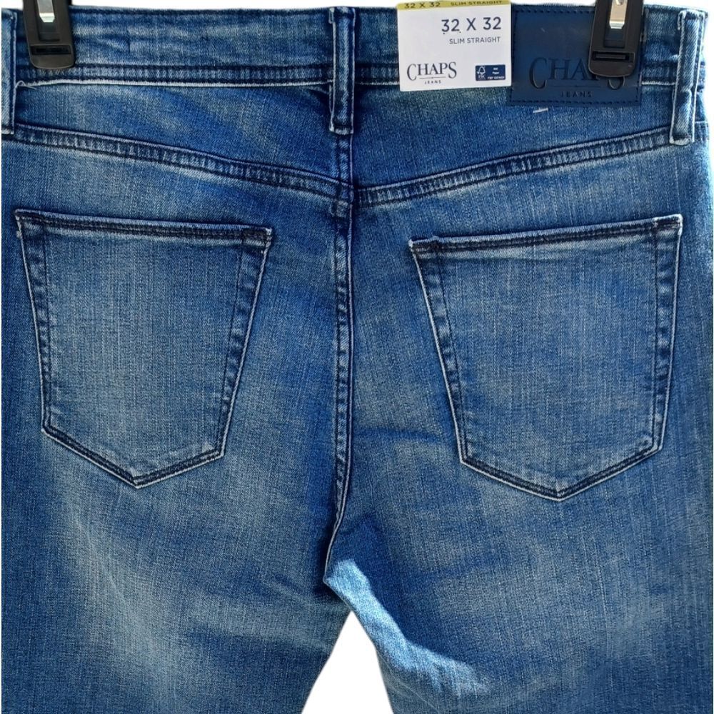 10201....Chaps Straight leg Jeans Size 32X32 - Picture 3 of 5